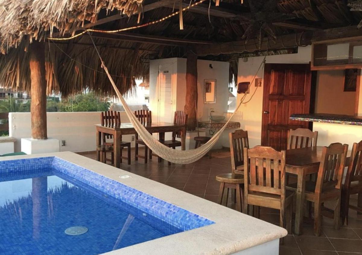Hotel El Caballo Blanco Mahahual Exterior photo